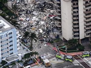 Apartement di Miami AS Roboh, 1 Orang Meninggal Dunia