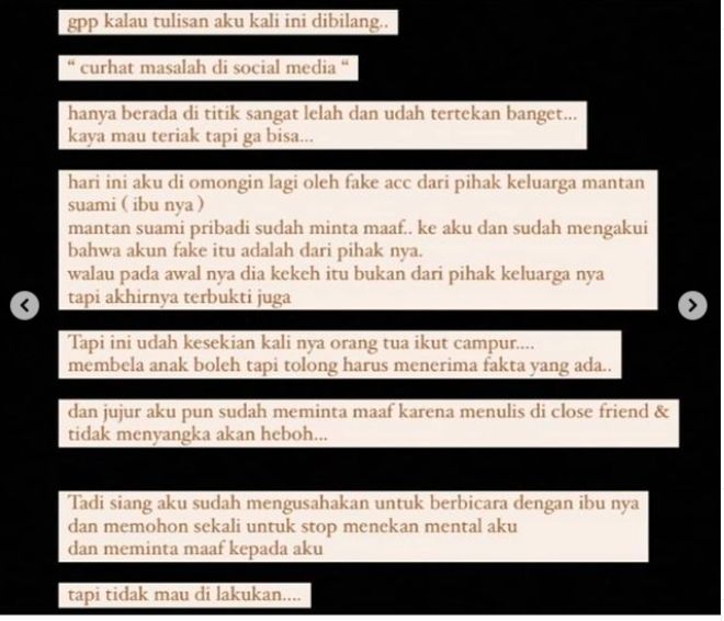 Curahan Hati Larissa Chou