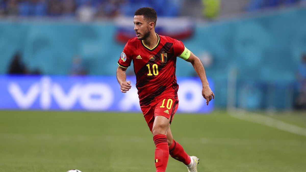 Eden Hazard lagi tidak enjoy bermain bola karena cedera (AP/Lars Baron)