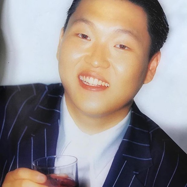 Foto Psy saat tahun 2001. (Instagram.com/42psy42) Foto Psy saat tahun 2001.