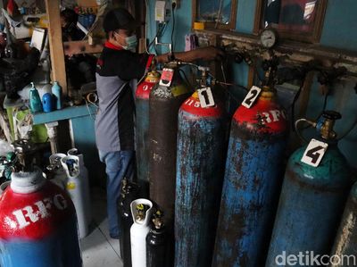 Permintaan Isi Ulang Oksigen di Bandung Terus Meningkat
