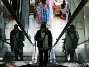 PPKM Kembali Berlaku, Pasar Tanah Abang Jadi Sepi