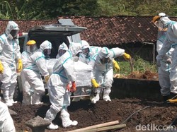 Pecah Rekor, Puluhan Jenazah Corona di Klaten Tak Rampung Dimakamkan Sehari