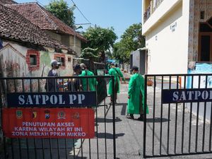 25 Warga Positif-1 Meninggal, Kampung Pekayon Jadi Klaster Baru di Kota Mojokerto