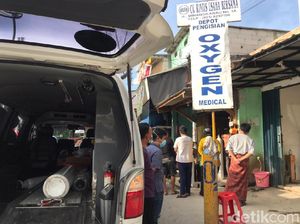 Stok Tabung Oksigen Langka, Pedagang: Permintaan Jakarta Overload!