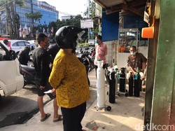 Harga Tabung Oksigen Melambung, Segini di Toko Online