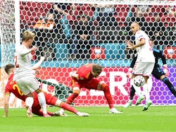 Babak I Selesai, Denmark Ungguli Wales 1-0