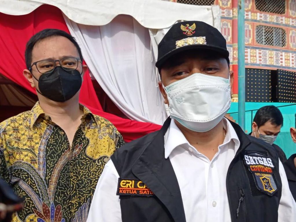 Kasus Aktif COVID-19 Surabaya Hampir 400, PPKM Mikro Diterapkan Malam Ini
