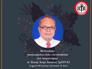 3 Dokter di Surabaya Meninggal Terpapar COVID-19 dalam Sepekan 3 Dokter di Surabaya Meninggal Terpapar COVID-19 dalam Sepekan