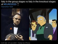 Meme Dinamit Denmark dan Susah Payah Italia