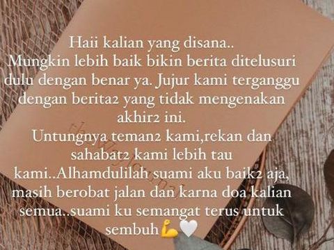 gary iskak dikabarkan kesehatannya menurun