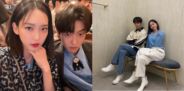Kedekatan Han Ji Hyun dan aktor Lee Tae Vin yang sama-sama memerankan drama Penthouse.