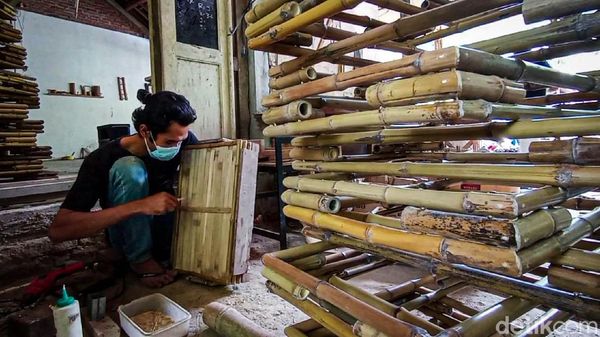 Nampan Bambu Asal Kulon Progo Ini Diminati Pasar Belanda