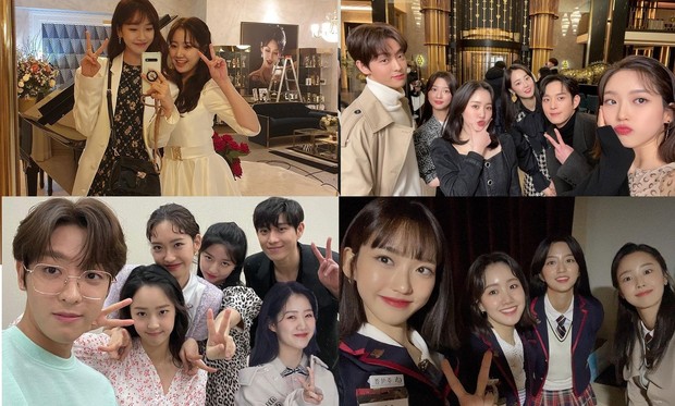 Para pemeran muda dalam drama Penthouse.