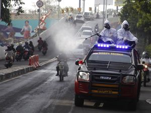 PPKM Darurat, Disinfeksi di Seluruh Solo Dilakukan Setiap Hari