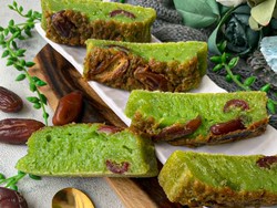 Resep Pembaca : Bika Ambon Pandan Kurma yang Empuk, Harum dan Legit