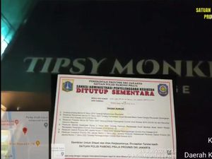 Tipsy Monkey Bar Ditutup Usai Langgar Prokes, 4 Orang Positif Narkoba