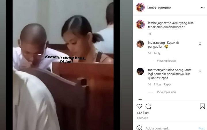 Agnez Mo dan Adam Rosyadi