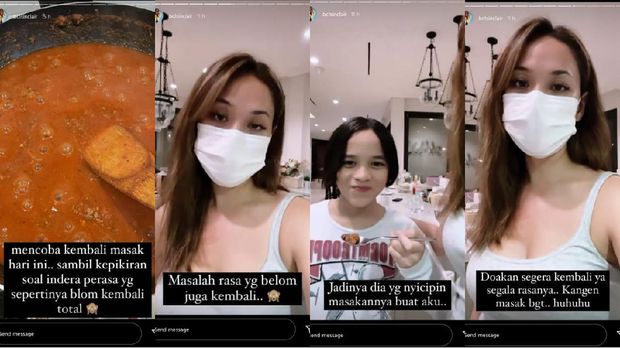 BCL tak bisa merasakan makanan ketika sedang memasak