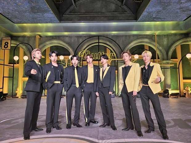 BTS saat promosi lagu terbaru, Butter BTS saat promosi lagu terbaru, Butter (foto: instagram.com/bighit_ent)