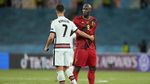 Peluk Hangat Ronaldo-Lukaku Usai Belgia Vs Portugal