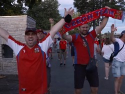 Fans Ceko Bersukacita Timnasnya Lolos ke Perempatfinal Euro 2020