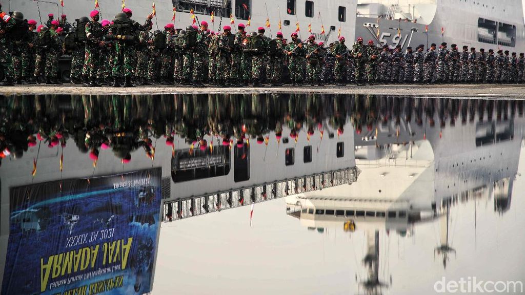Kasus Corona Melonjak, Latihan Perang TNI AL Ditunda Kasus Corona Melonjak, Latihan Perang TNI AL Ditunda