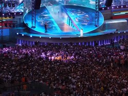 Kerumunan Acara Musik Rusia di Tengah Lonjakan Covid-19