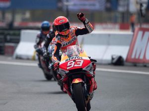 Marc Marquez Crash 2 Kali, Fans Kecewa tapi Tetap Optimis Podium