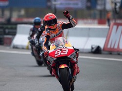 Marc Marquez Crash 2 Kali, Fans Kecewa tapi Tetap Optimis Podium