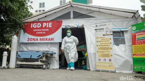 Rumah Sakit di Jakarta Siaga Tenda Darurat Imbas Corona Menggila