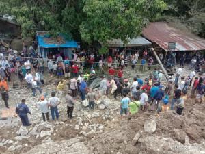 Tembok Penahan PPU Katolik di Simalungun Sumut Roboh, 3 Orang Tewas