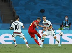 Belgia Vs Portugal: Hazard Bawa Setan Merah Unggul 1-0 di Babak Pertama