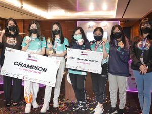 Tim Mobile Legends Wanita Bigetron, Juara UniPin Ladies Series MLBB 2021