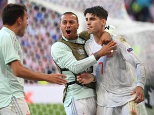 Alvaro Morata Tampil Komplet saat Kroasia Vs Spanyol