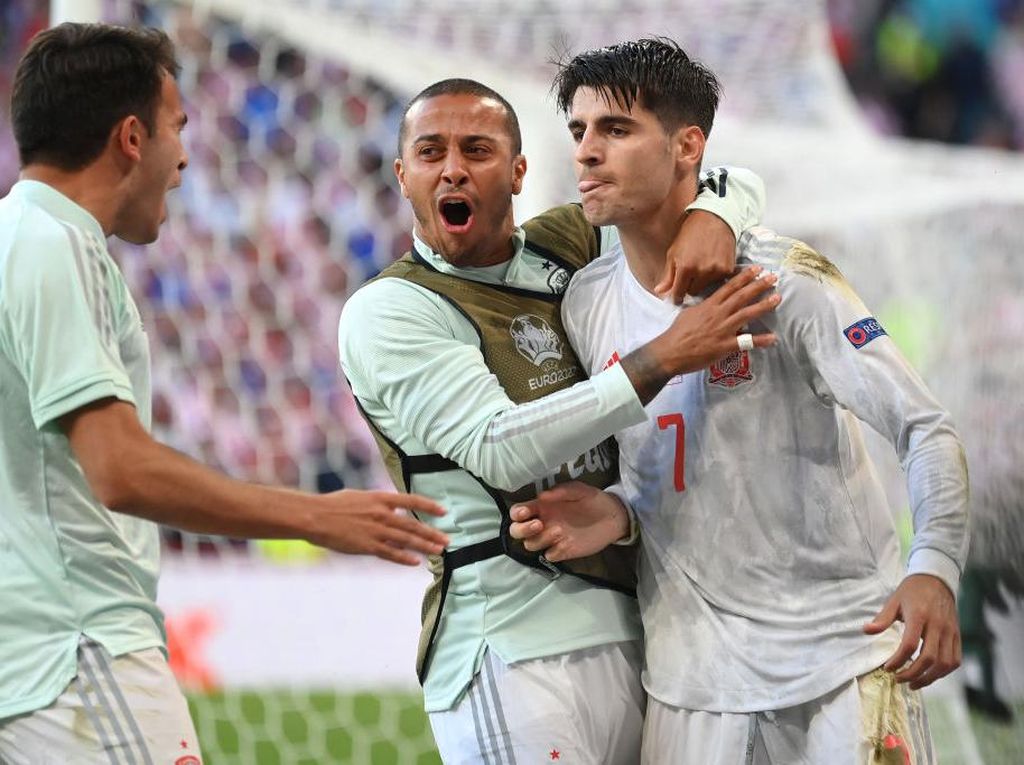 Alvaro Morata Tampil Komplet saat Kroasia Vs Spanyol Alvaro Morata Tampil Komplet saat Kroasia Vs Spanyol