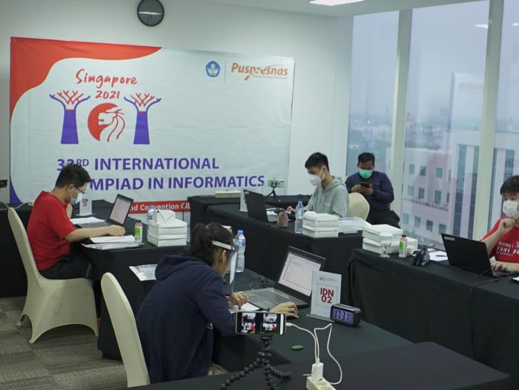 Bangga! Tim Asal RI Raih 4 Medali Olimpiade Informatika Internasional Bangga! Tim Asal RI Raih 4 Medali Olimpiade Informatika Internasional