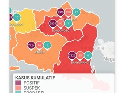Banyuwangi Berubah Status Zona Merah Corona