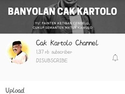 Tokoh Ludruk Surabaya Cak Kartolo Bangkit dari Corona Lewat YouTube