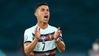 Di level timnas, Ronaldo juga harus membawa Portugal untuk lewati babak play-off kontra Italia untuk lolos ke Piala Dunia 2022 Qatar (Getty Images)