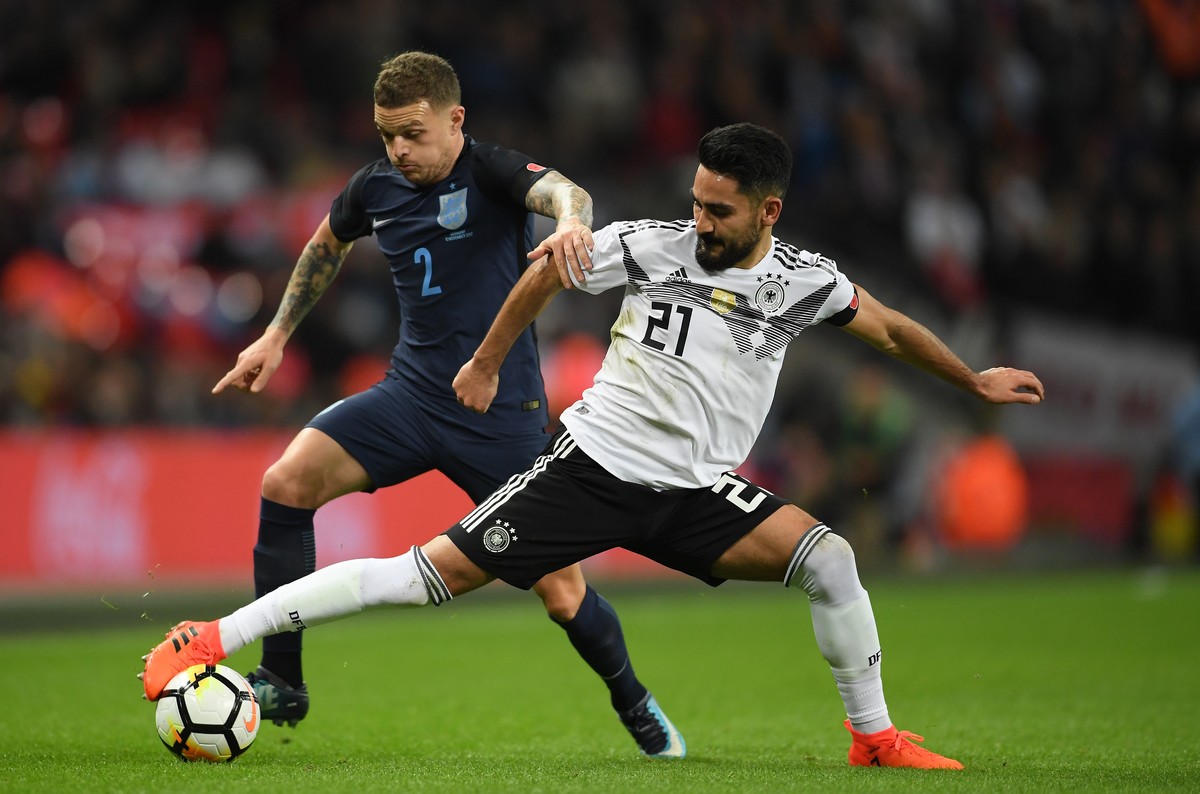 Jerman unggul head to head dari Inggris di fase knockout turnamen mayor. (Foto: Getty Images/Laurence Griffiths)
