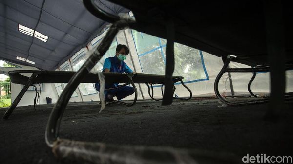 RSUD Tarakan Penuh, Kini Tenda Isolasi Sasar Sekolah Dasar