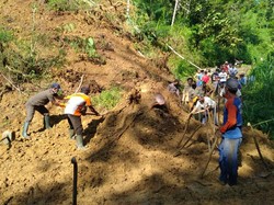 Lereng Setinggi 50 Meter di Trenggalek Longsor, Distribusi Susu Terhambat