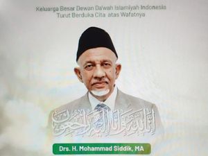 Mantan Ketua Dewan Dawah Islamiyah Indonesia Mohammad Siddik Wafat Mantan Ketua Dewan Dawah Islamiyah Indonesia Mohammad Siddik Wafat
