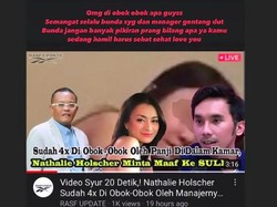 Kronologi Heboh Hoax Video Syur 20 Detik Nathalie Holscher