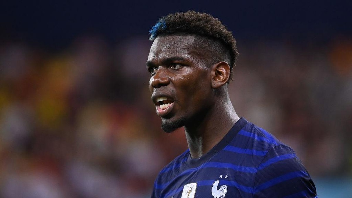 Paul Pogba membela Prancis di laga melawan Belgia, yang berlangsung di markas Juventus. Foto: (Getty Images/Daniel Mihailescu - Pool)