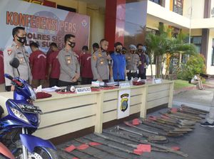 Curi 200 Kilogram Kabel Jaringan Internet di Sulteng, 8 Pemuda Ditangkap