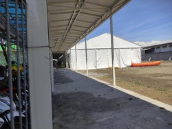 Pasien Overload, RS Perbatasan Tiga Kota Ini Terpaksa Dirikan Tenda Darurat