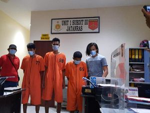 Ngaku Petugas PU-Cabuti Tiang Telepon, Ternyata 3 Pria Ini Pencuri