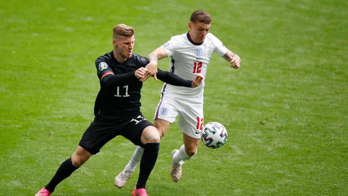 Timo Werner menilai Inggris mampu jadi juara Euro 2020 (Foto: Getty Images/John Sibley - Pool)